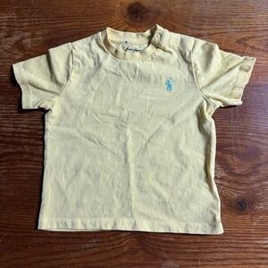 Polo Ralph Lauren T-shirt‎ Infant 12 Months Short Sleeve Yellow